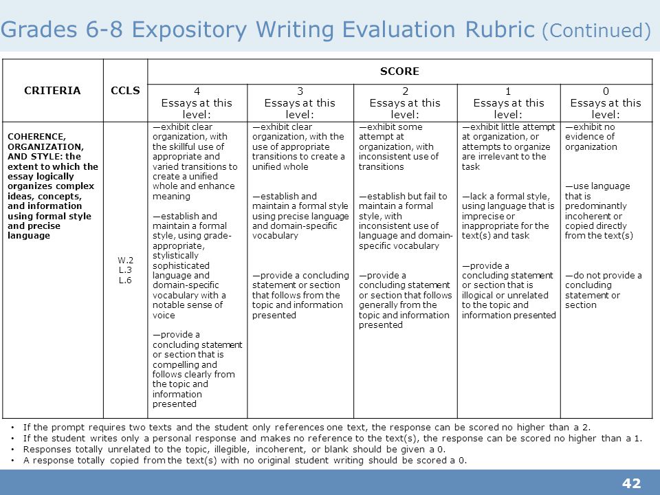Evaluation response essay